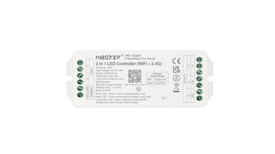 MiBoxer ODBIORNIK 48 V 20 A RF 2.4G WiFi MONO/CCT PW2